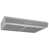 Broan 30" Under Cabinet Range Hood (MTR2303SS) - Stainless Steel