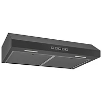Broan 30" Under Cabinet Range Hood (GLA2303BLS) - Black Stainless Steel