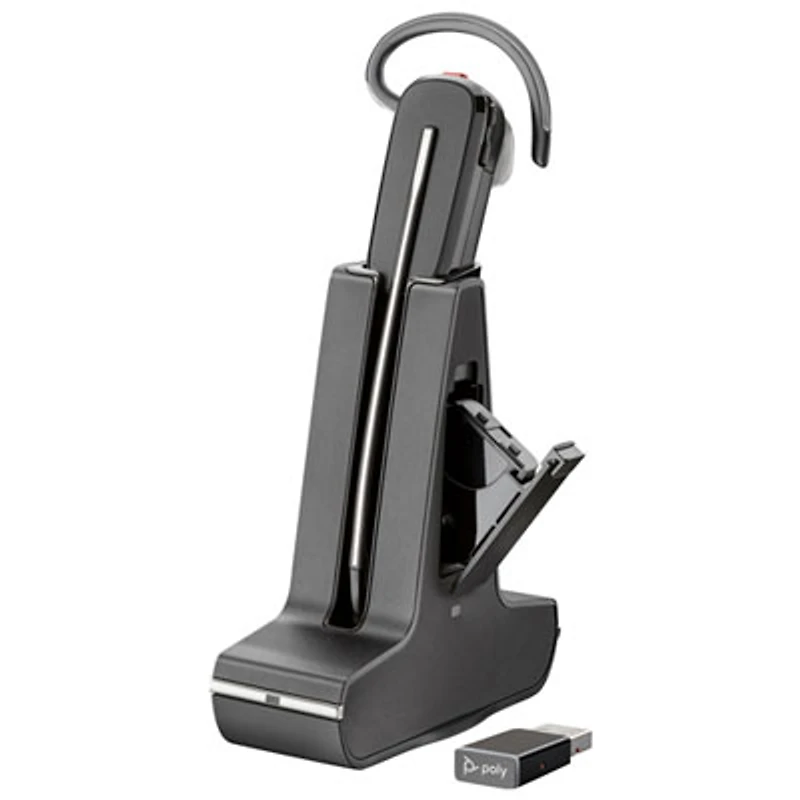 HP Poly Savi 8245 UC In-Ear Noise Cancelling Bluetooth Headset -Black