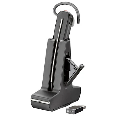 HP Poly Savi 8245 UC In-Ear Noise Cancelling Bluetooth Headset -Black