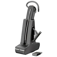 HP Poly Savi 8245 UC In-Ear Noise Cancelling Bluetooth Headset -Black