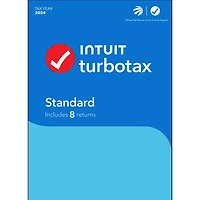 TurboTax Standard 2024 (PC) - 3 User - 8 Returns - English - Digital Download