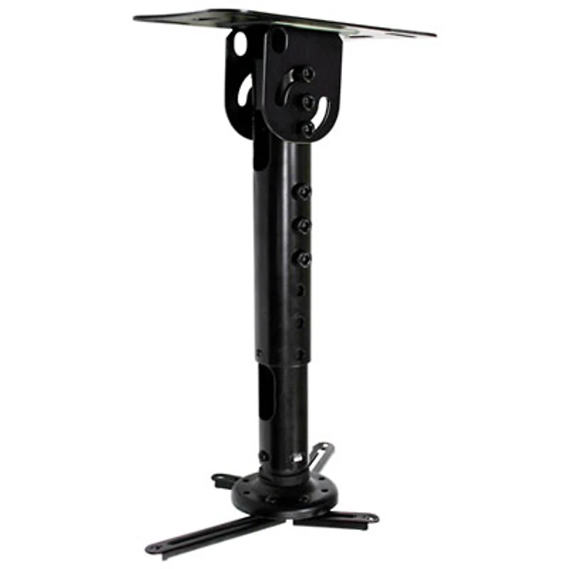 Kanto P301 Projector Ceiling Mount for Sloped Ceilings - Black