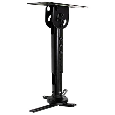 Kanto P301 Projector Ceiling Mount for Sloped Ceilings - Black