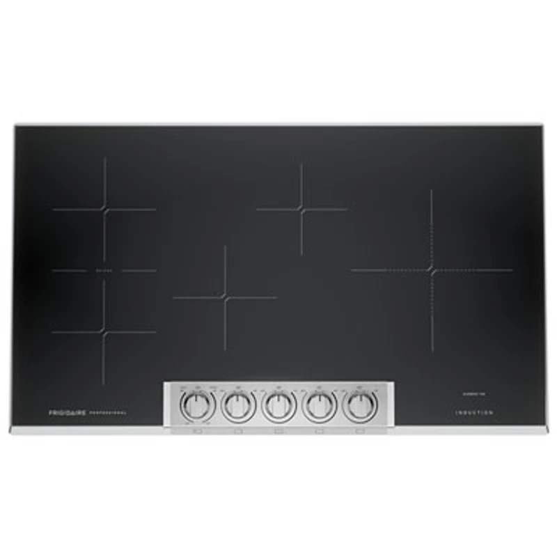 Frigidaire Professional 37" 5-Element Induction Cooktop (PCCI3680AF) - Smudge-Proof Stainless Steel