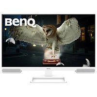 BenQ 27" 4K Ultra HD 60Hz 5ms GTG IPS LED Gaming Monitor (EW2790U) - White