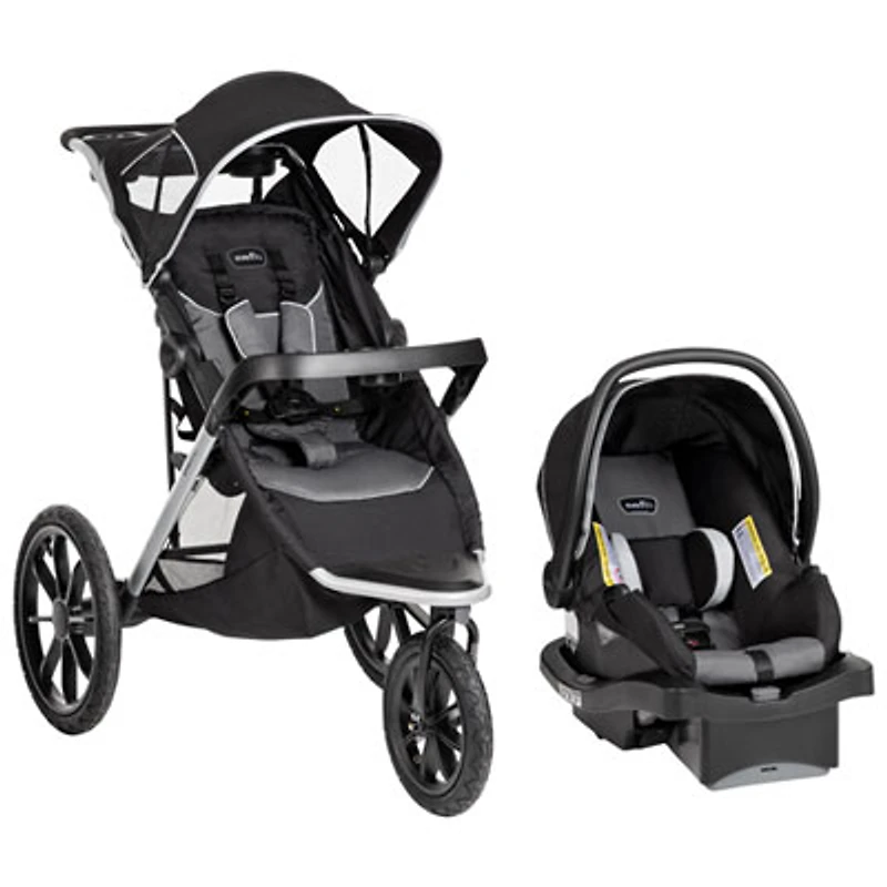 Evenflo Victory Plus Jogger Travel System - Grey Scale