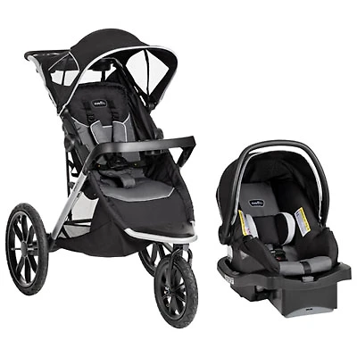 Evenflo Victory Plus Jogger Travel System - Grey Scale
