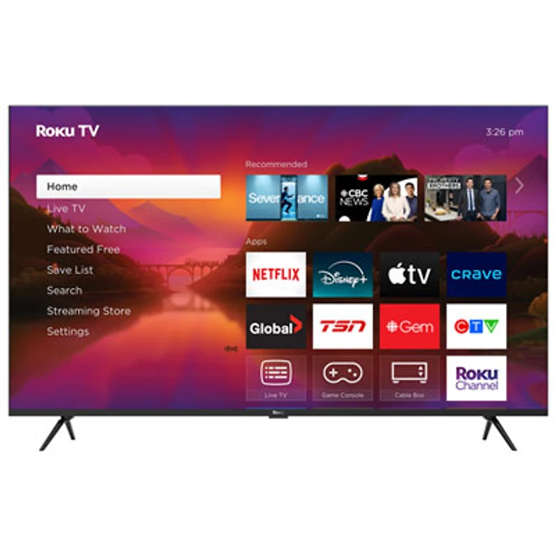 Roku 55" Plus 4K UHD HDR QLED Mini-LED Roku TV Smart TV (55R6C5CA) - 2025