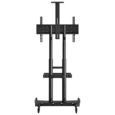 North Bayou Mobile TV Cart with 55" - 85" Mount
