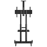 North Bayou Mobile TV Cart with 55" - 85" Mount