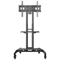North Bayou Mobile TV Cart with 32" - 75" Mount