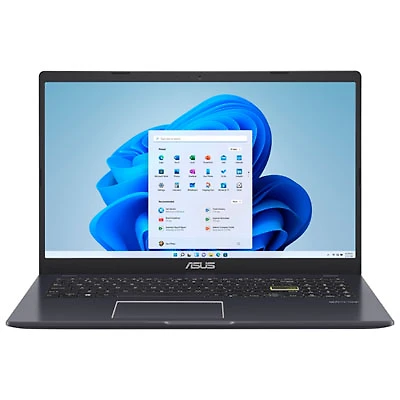 ASUS Vivobook Go 15 L510 15.6" Laptop w/1 year of Microsoft 365 -Star Black (Intel Celeron N4500/4GB RAM/128GB SSD)