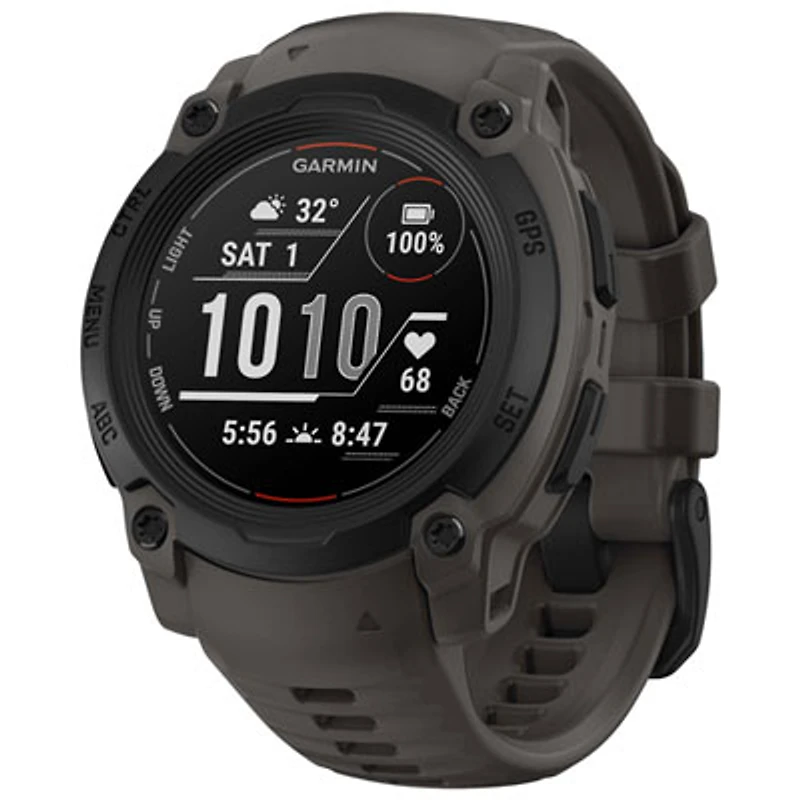 Garmin Instinct E 40mm Bluetooth Multisport Smartwatch - Black/Charcoal