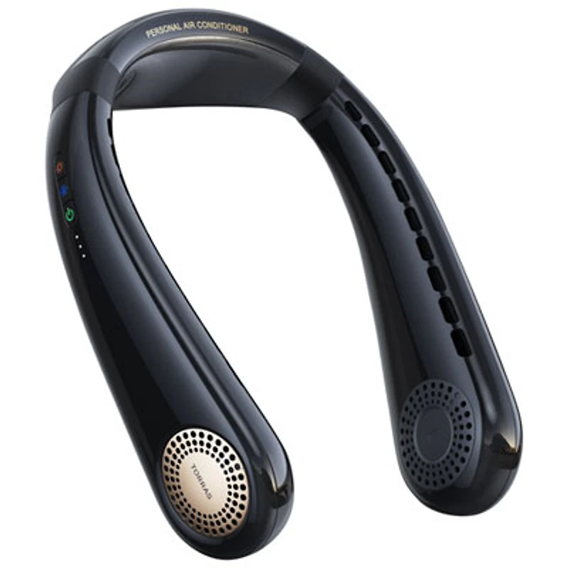Torras COOLiFY Air 5000mAh Wearable Neck Cooling Fan - Midnight Black