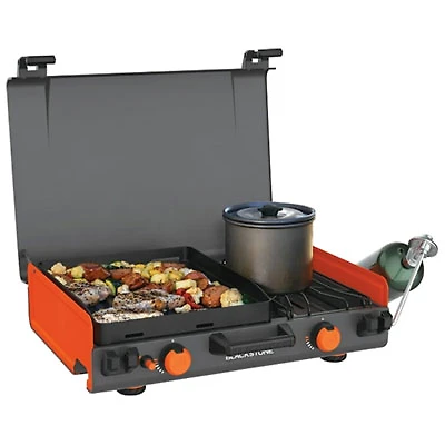 Blackstone Adventure Ready 14" 14400 BTU Propane Portable Griddle with Side Burner