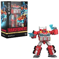 Hasbro Transformers Age of the Primes - Voyager Class Rescue Bot Heatwave Action Figure
