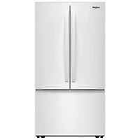 Whirlpool 36" 30.52 Cu. Ft. French Door Refrigerator (WRFF3136SW) - White