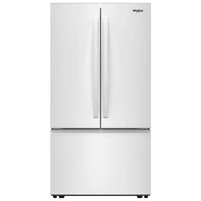 Whirlpool 36" 30.52 Cu. Ft. French Door Refrigerator with Water Dispenser (WRFF3336SW) - White