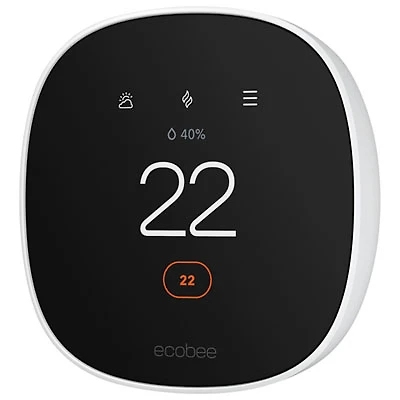 ecobee Smart Thermostat Essential Wi-Fi Smart Thermostat - White