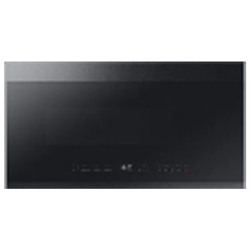 Open Box - Samsung BESPOKE Over-The-Range Microwave - 2.1 Cu. Ft. - Black Matte Steel - Perfect Condition