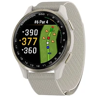 Garmin Approach S50 45mm AMOLED GPS Golf Smartwatch - Ivory