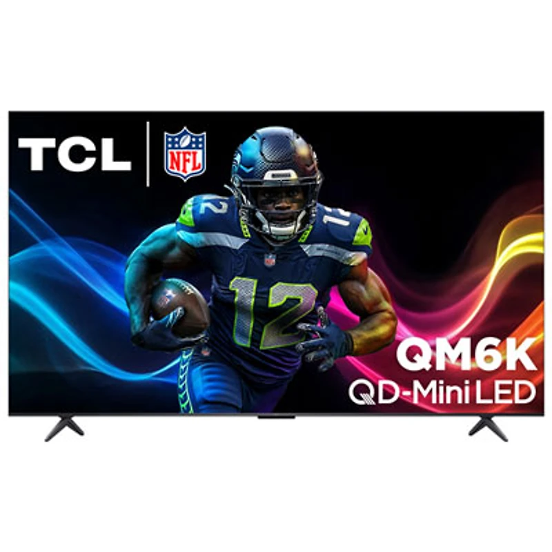 TCL 85" QM6K Series 4K UHD HDR QD-Mini LED Smart Google TV (85QM6K) - 2025