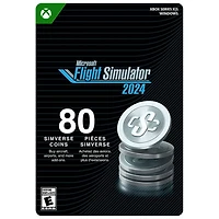 Microsoft Flight Simulator 2024 - 80 Simverse Coins (Xbox Series X|S/Windows) - Digital Download