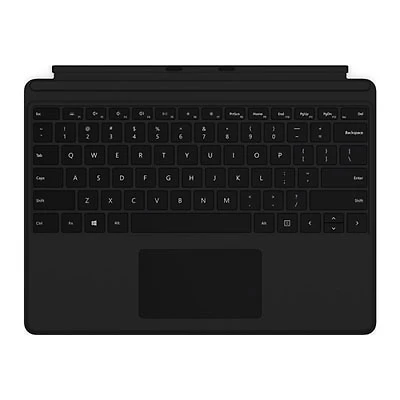 Open Box - Microsoft Keyboard for Microsoft Surface Pro 8, Surface Pro X Tablet - Black (QJX-00002)