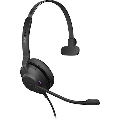 Open Box - Jabra Evolve2 30 SE On-Ear Sound Isolating USB-C Mono Headset with Microphone - Black (23189-899-879)