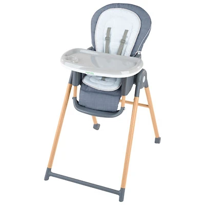 Ingenuity Proper Positioner Deluxe 7-in-1 High Chair with Tray - Chambray