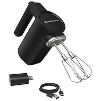 KitchenAid Go Hand Mixer (No Battery) - Black Matte