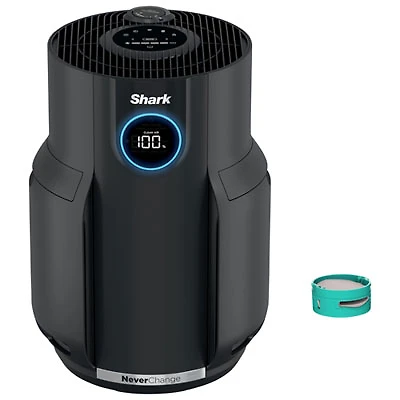 Shark NeverChange Air Purifier with HEPA Filter - Black