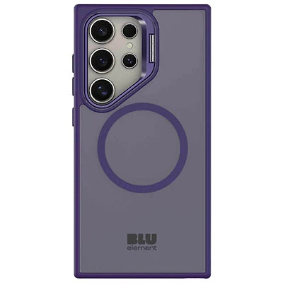 Blu Element Chromatic Cloud Fitted Hard Shell Case with MagSafe & Kickstand for Galaxy S25 Ultra - Deep Violet