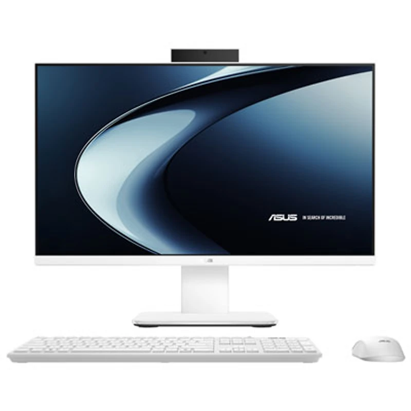 ASUS V400 AiO 24" All-in-One PC - White (Intel Core i3-1315U/16GB RAM/512GB SSD/Windows 11)