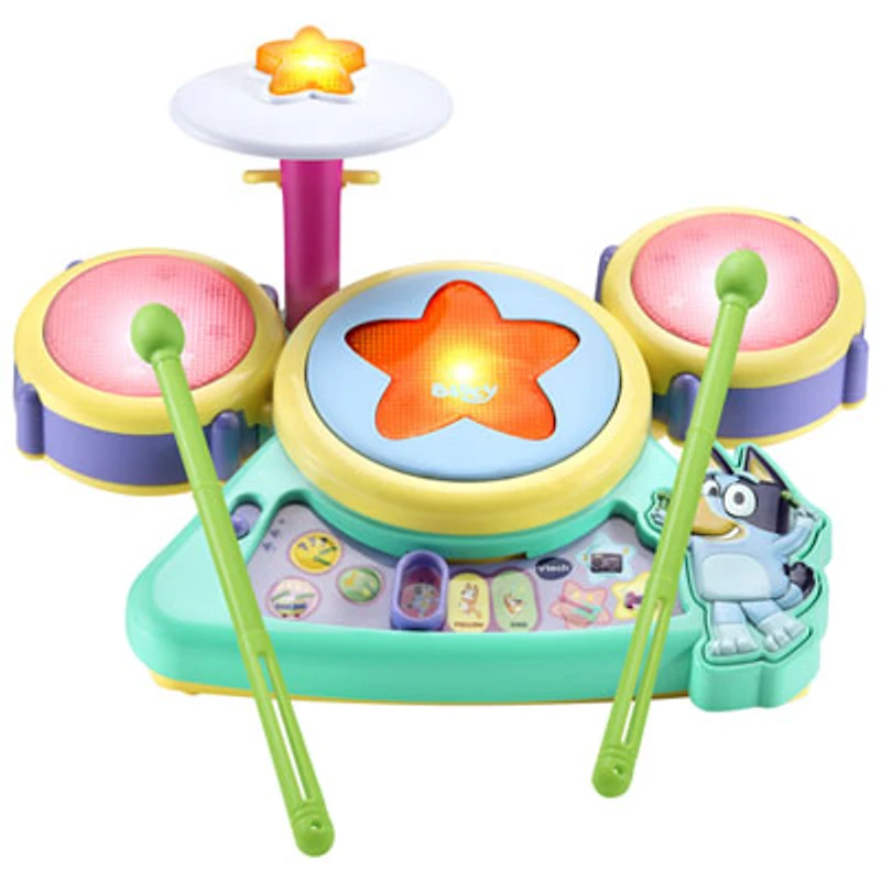 VTech Bluey Hooray Drum Set - English