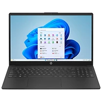 HP 15.6" Laptop w/ 1 year of Microsoft 365 - Jet Black (Intel N100/4GB RAM/128GB SSD/Windows 11 S Mode)