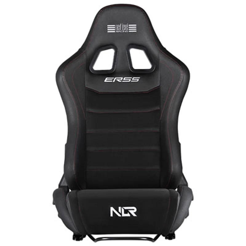 Next Level Racing ERS5 Elite PU Leather/Suede Reclining Racing Seat - Black