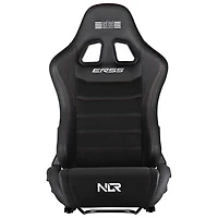 Next Level Racing ERS5 Elite PU Leather/Suede Reclining Racing Seat - Black