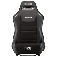 Next Level Racing ERS3 Elite PU Leather/Suede Reclining Racing Seat - Black