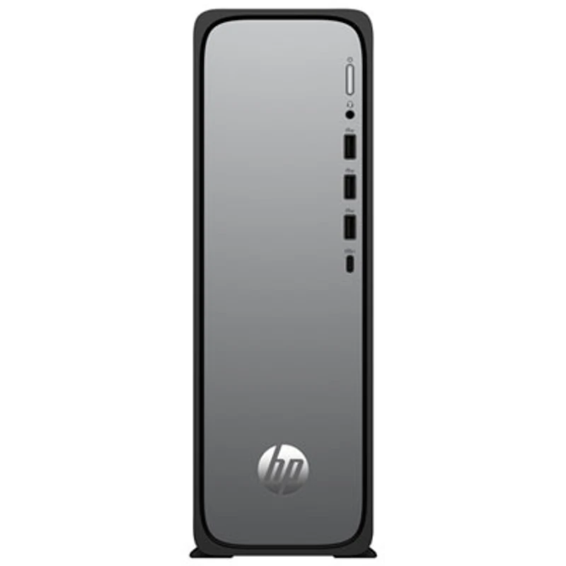HP OmniDesk Slim Desktop PC - Black (Intel Core i5-14400/16GB RAM/1TB SSD/Windows 11) - Only at Best Buy
