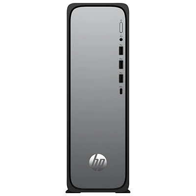 HP OmniDesk Slim Desktop PC - Black (Intel Core i5-14400/16GB RAM/1TB SSD/Windows 11) - Only at Best Buy