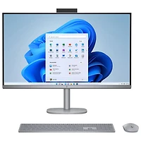 HP OmniStudio X 32" All-in-One PC - Meteor Silver (Intel Core Ultra 7-258V /32GB RAM/2TB SSD/Windows 11) - Only at Best Buy