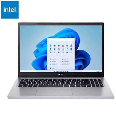 Open Box - Acer Aspire Go 15.6" Laptop - Silver (Intel N100/8GB RAM/512GB SSD/Windows 11)