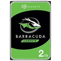 Seagate Barracuda 2TB 3.5" 7200RPM SATA Desktop Internal Hard Drive (ST2000DMZ08)