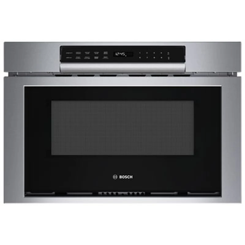 Bosch 800 Series 24" Built-In Drawer Microwave - 1.2 Cu. Ft. - Stainless Steel