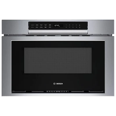 Bosch 800 Series 24" Built-In Drawer Microwave - 1.2 Cu. Ft. - Stainless Steel