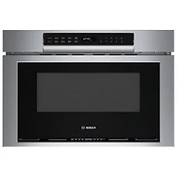Bosch 800 Series 24" Built-In Drawer Microwave - 1.2 Cu. Ft. - Stainless Steel