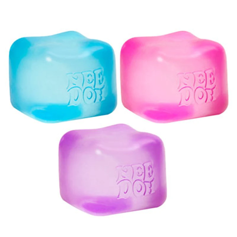 NeeDoh Nice Cube Squeeze Toy - Assorted Colours - 1 Pack