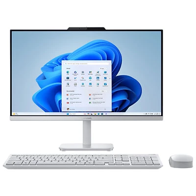 Lenovo All-in-One PC - Cloud Grey (Intel Core i3 N305/16GB RAM/512GB SSD/Windows 11)